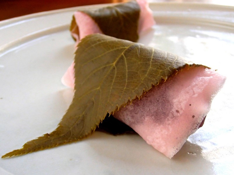 斗々庵二俣屋 さくら餅(焼皮製)