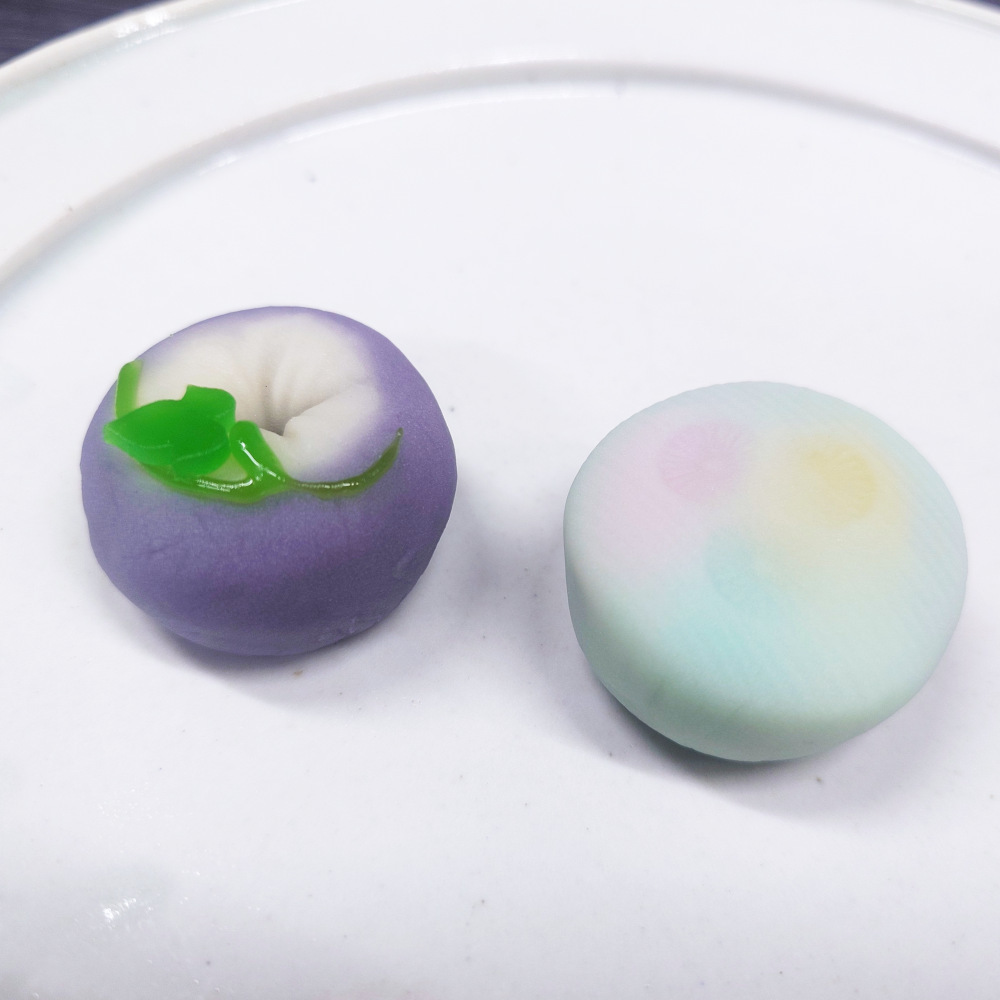 斗々庵二俣屋　主菓子　あさがお / 花火